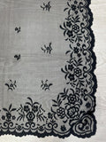Mantilla española de encaje mediana – 1,10 x 2,20 m | Modelo 1