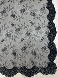 Mantilla española de encaje mediana – 1,10 x 2,20 m | Modelo 2