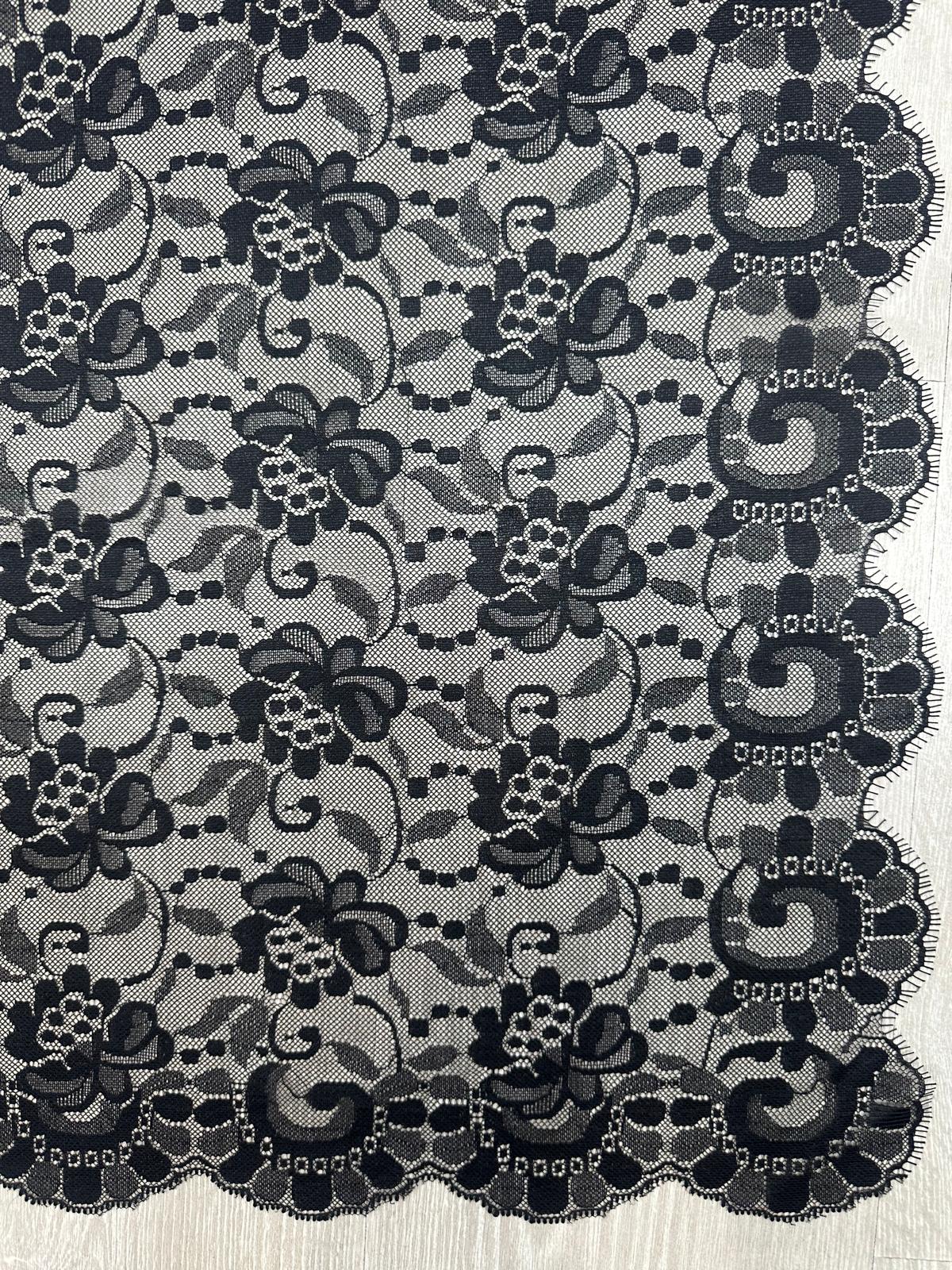 Mantilla española de encaje mediana – 1 x 2,20 m | Modelo 7