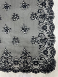 Mantilla española de encaje mediana – 1 x 2,20 m | Modelo 10