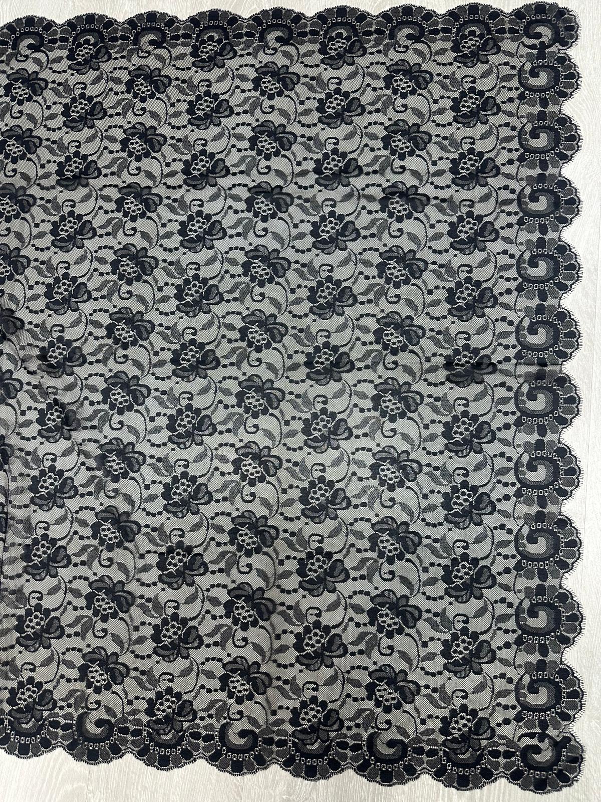Mantilla española de encaje grande – 1,20 x 2,40 m | Modelo 1