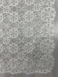 Mantilla española de encaje grande-Crema– 1,20 x 2,40 m | Modelo 12