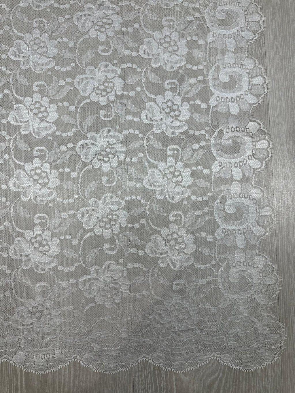 Mantilla española de encaje mediana-Marfil – 1 x 2,20 m | Modelo 16