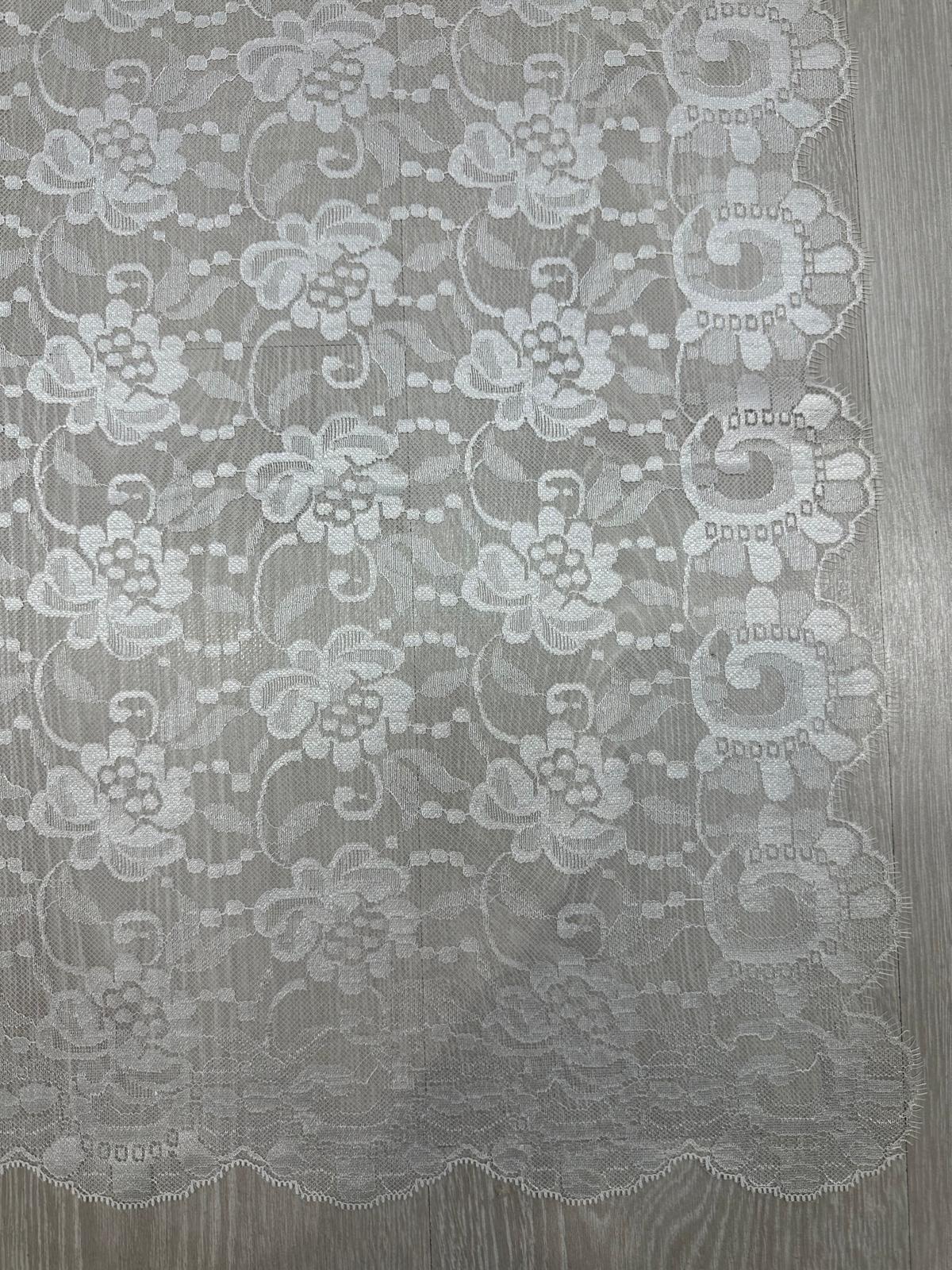 Mantilla española de encaje mediana-Marfil – 1 x 2,20 m | Modelo 16