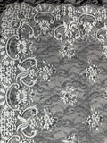 Mantilla de encaje pequeña –Tostada-70 x 180 | Modelo 4