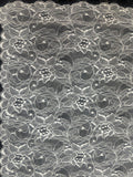 Mantilla española de encaje grande-Marfil– 120 x 240  | Modelo 25
