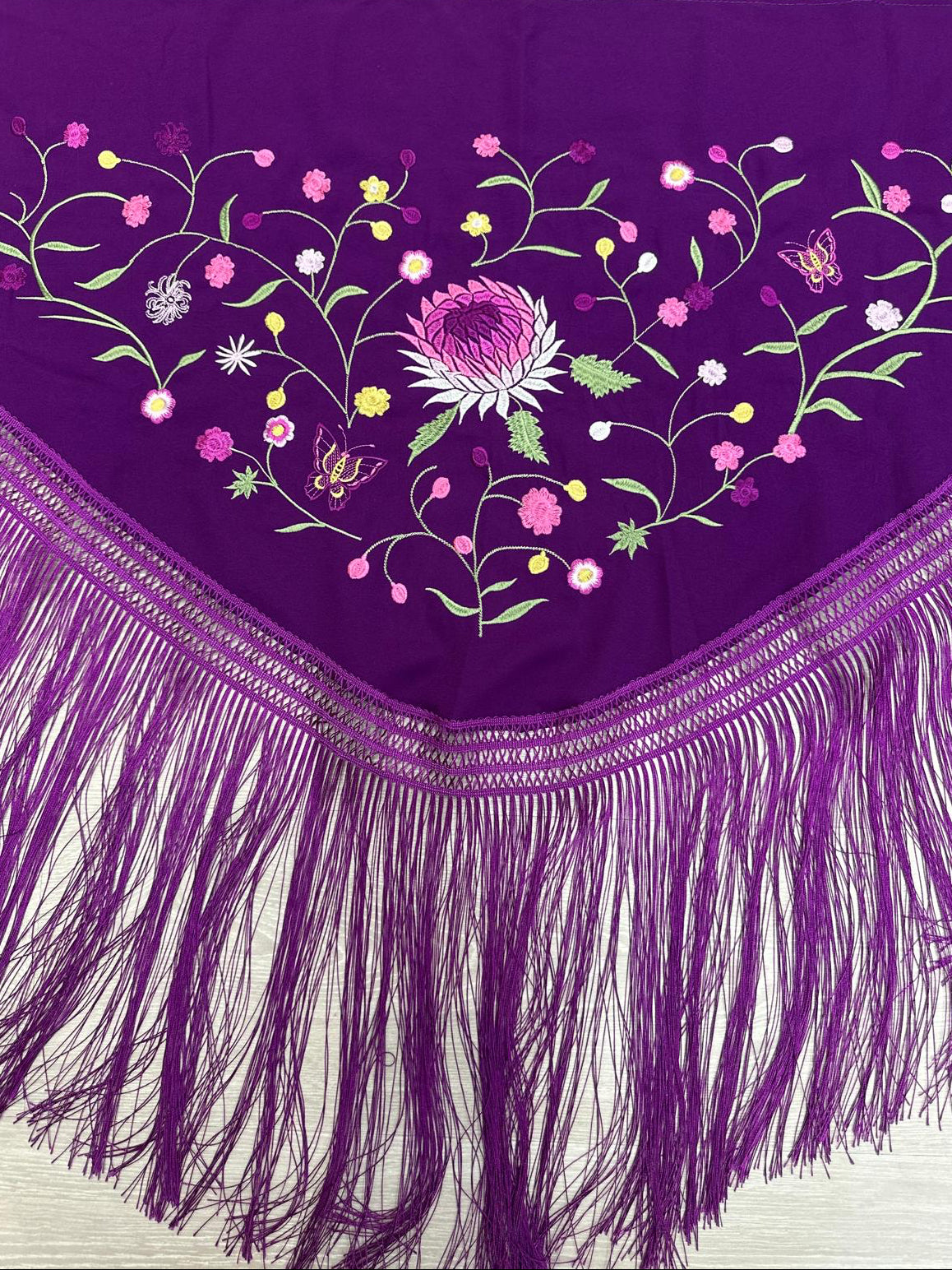 Pico fleco a máquina -Morado- 1,45x 55 |Modelo 2
