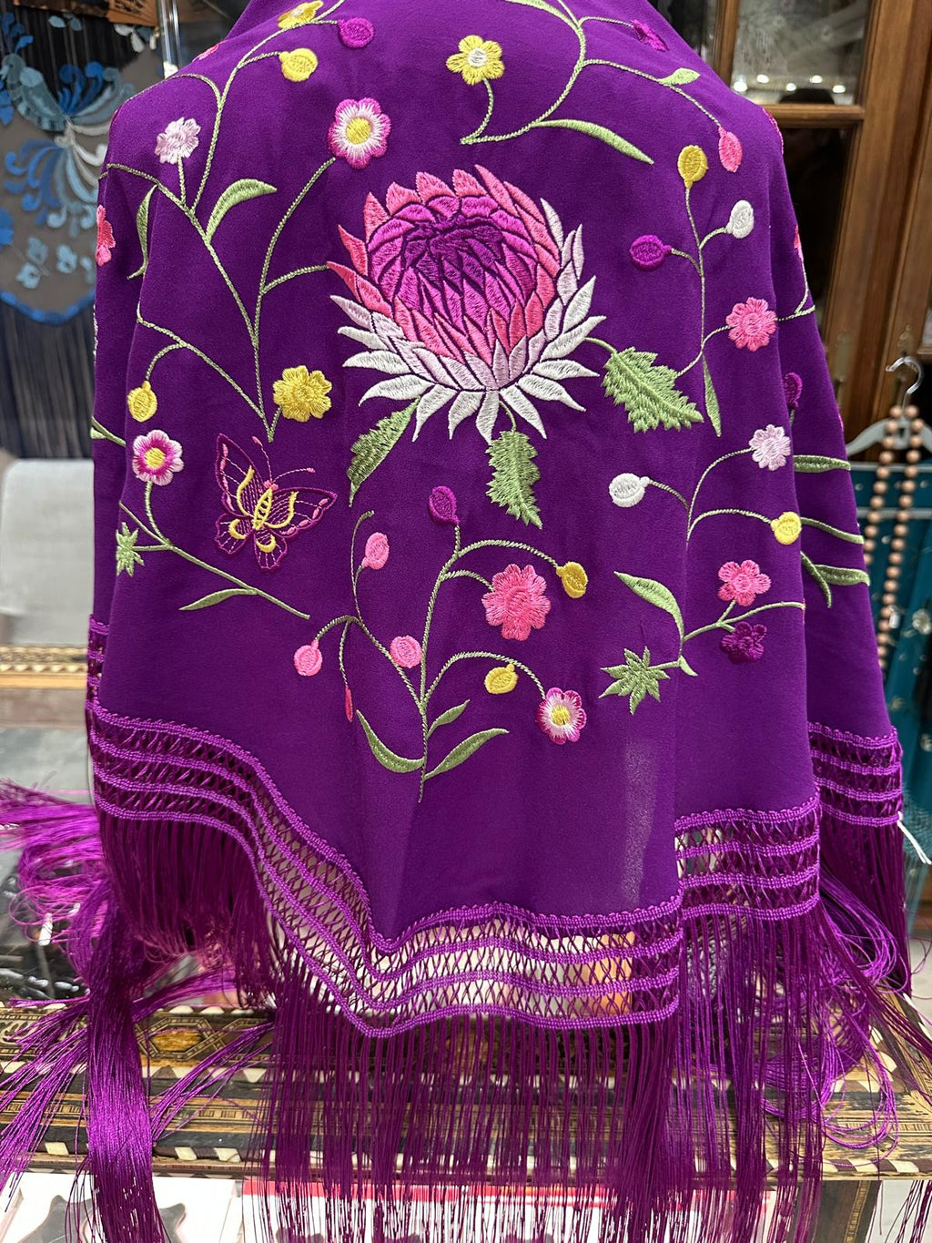 Pico fleco a máquina -Morado- 1,45x 55 |Modelo 2