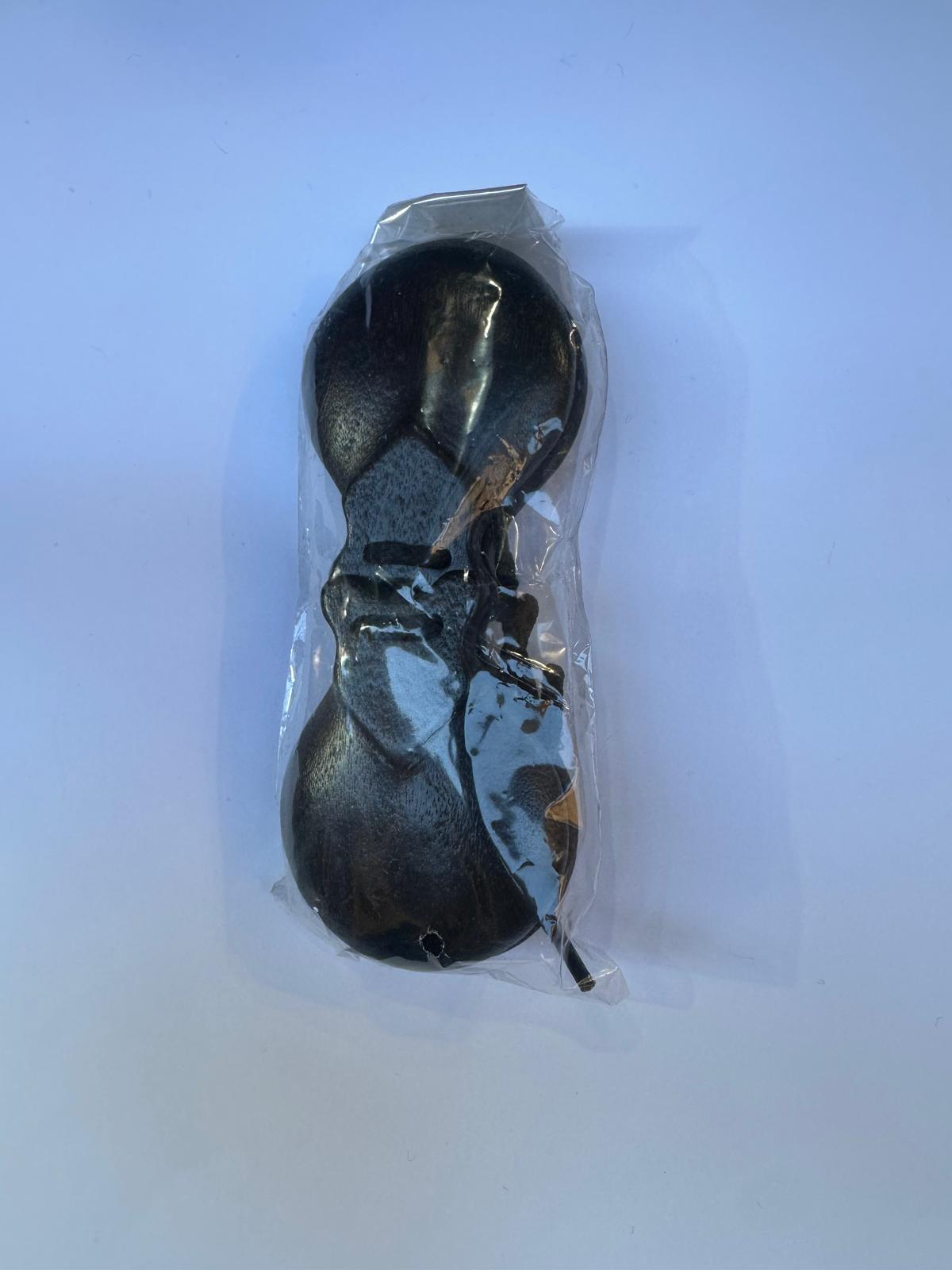 Castañuelas grandes caoba negra|Modelo 6