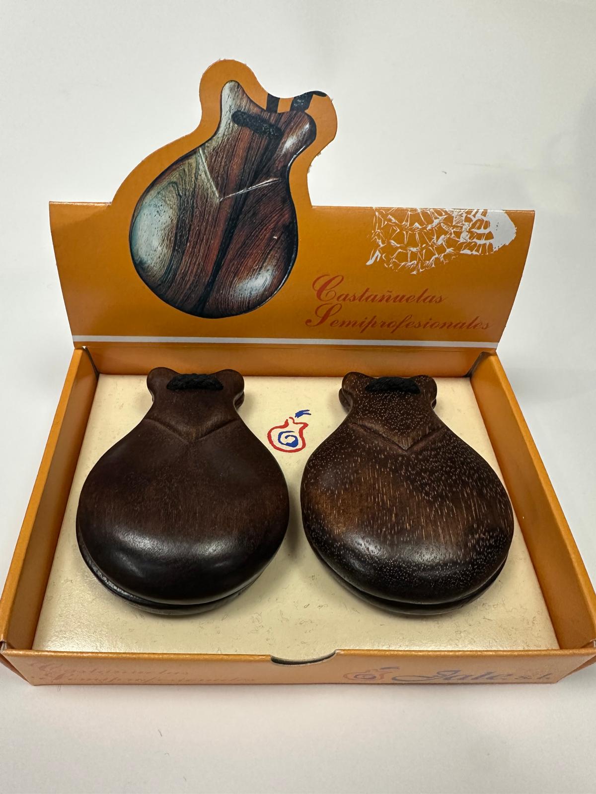Castañuelas grandes caoba|Modelo 18