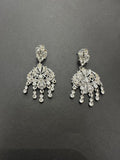 Pendientes rodio plateado|Modelo 1