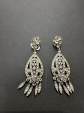Pendientes rodio plateado|Modelo 11