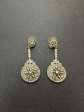 Pendientes rodio dorado|Modelo 10
