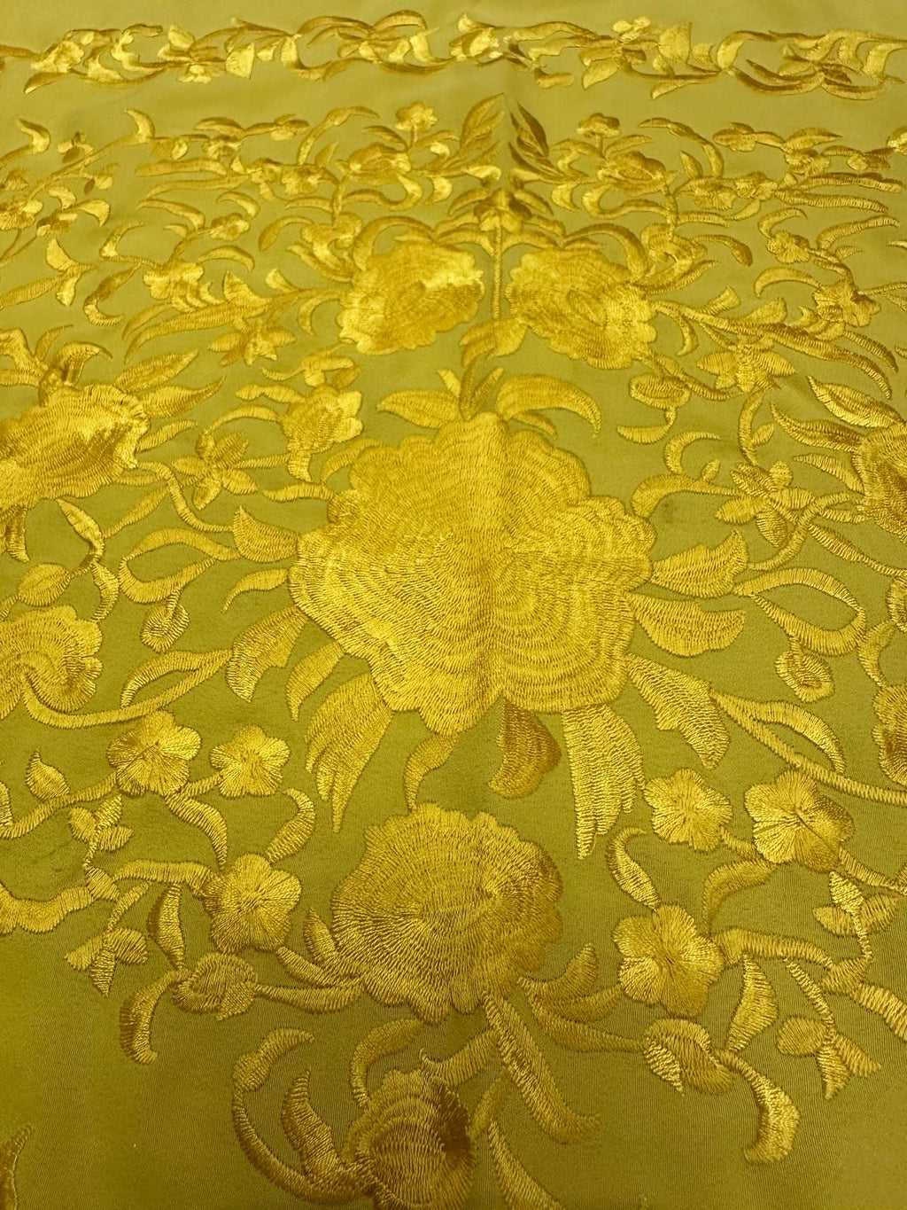 Pico crepé fleco a mano-Amarillo-1,50x 50 |Modelo 72