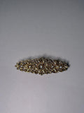 Broche rodio dorado. Modelo 19