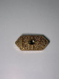 Broche rodio dorado.Modelo 24