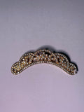 Broche rodio dorado. Modelo 26