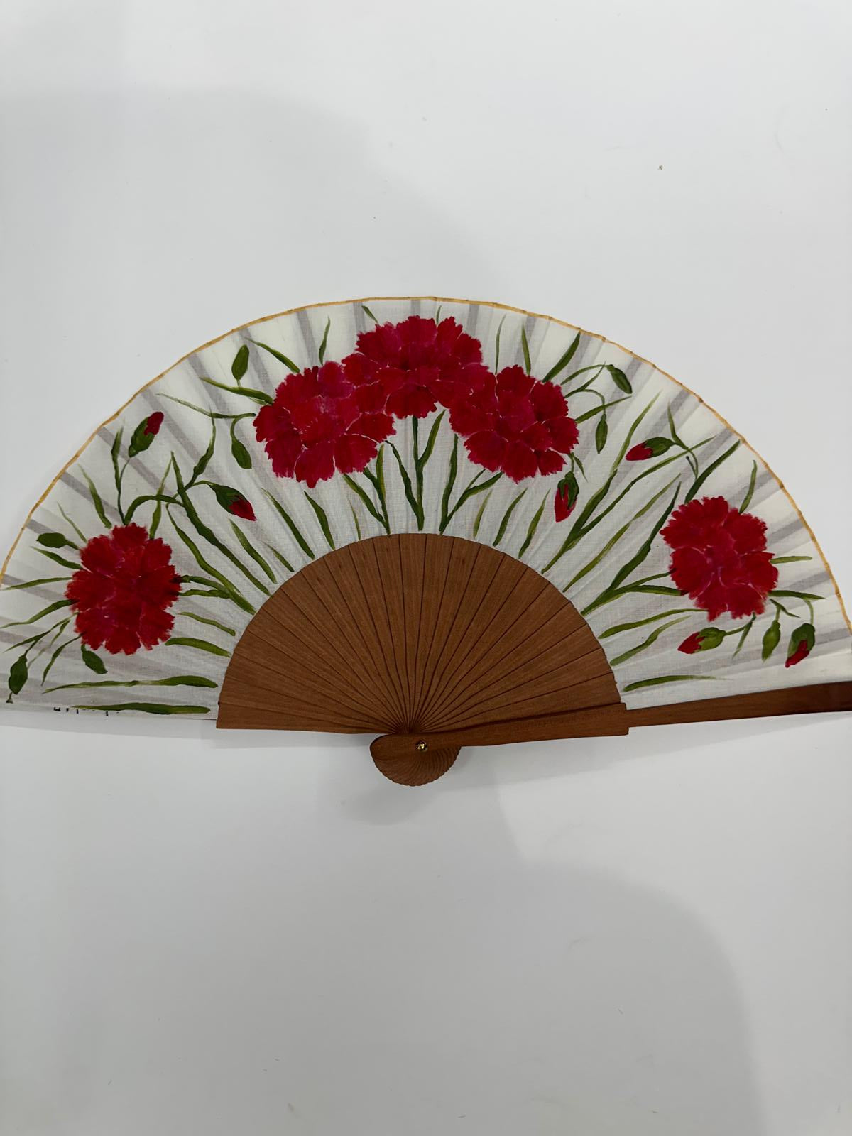 Abanico flores|23cm| Modelo 35