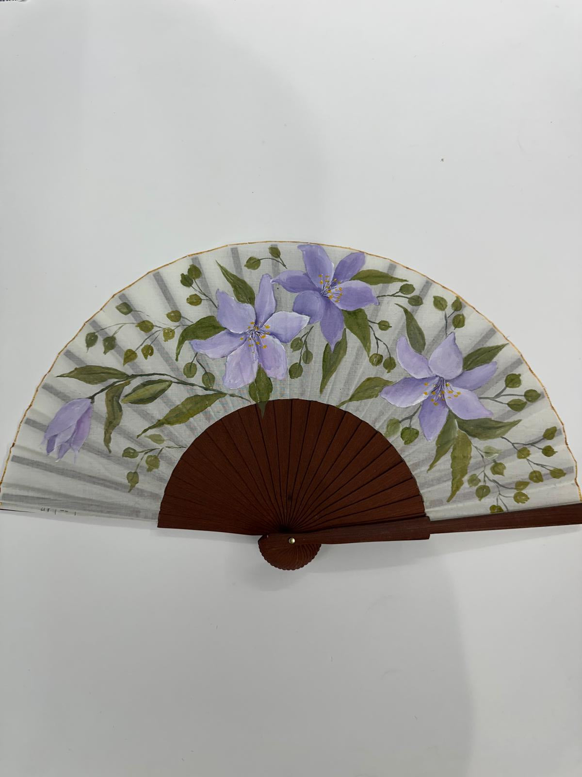 Abanico flores|23cm| Modelo 33