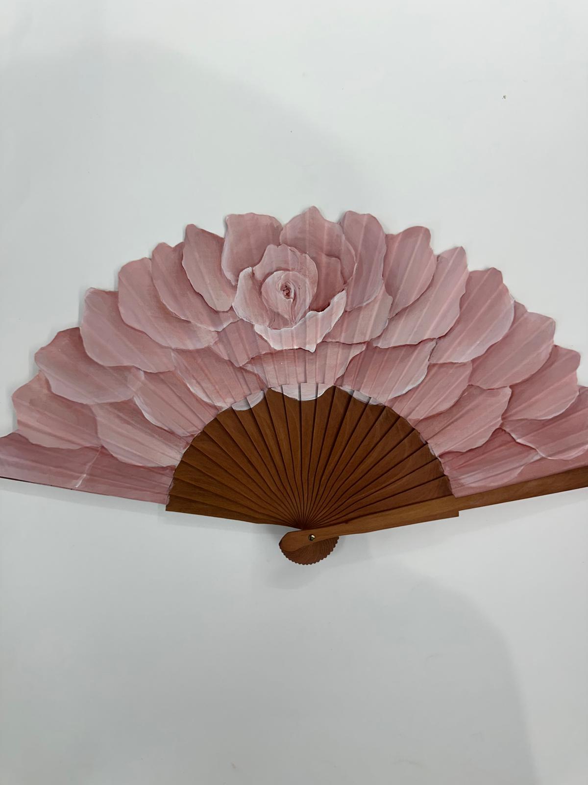 Abanico flores|23cm| Modelo 49